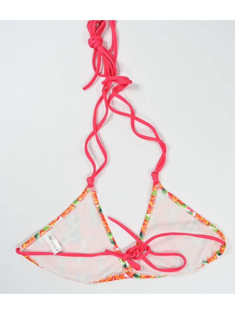 Heavy Manners Double String Bikini Top In Miss October — image 2 of 4